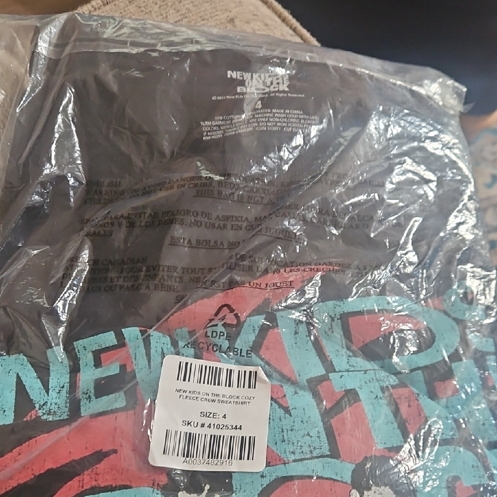 Torrid Red and Blue Graphic Sweatshirt